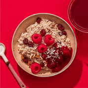mymuesli Bio Porridge Raspberry Coconut Cherry Müslischüssel