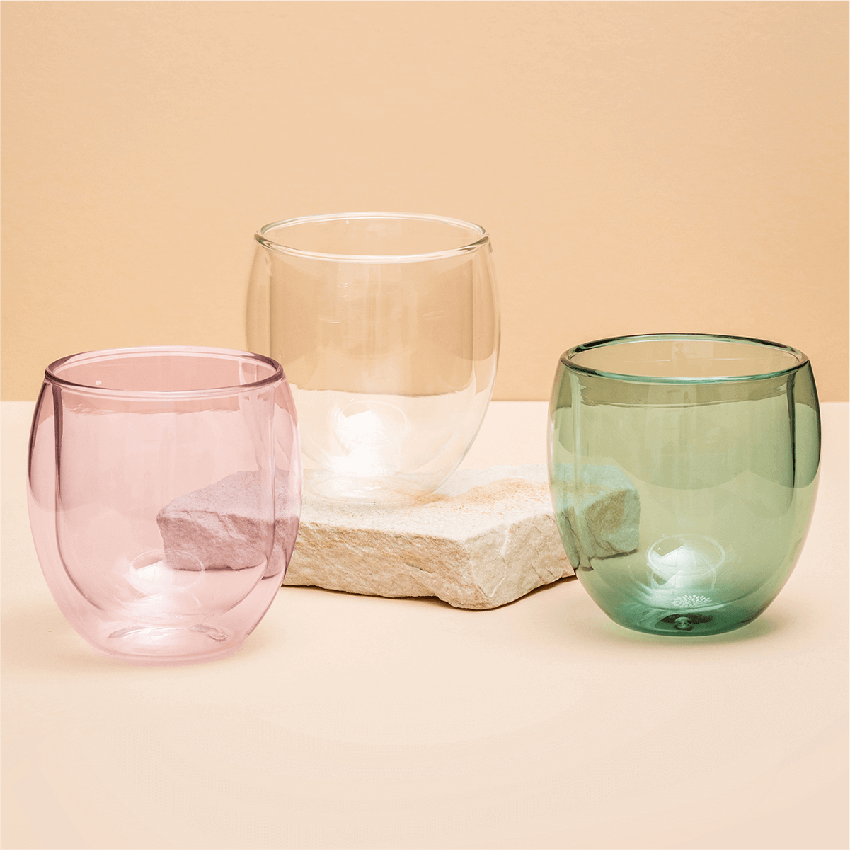 3 Tree of Tea Teegläser