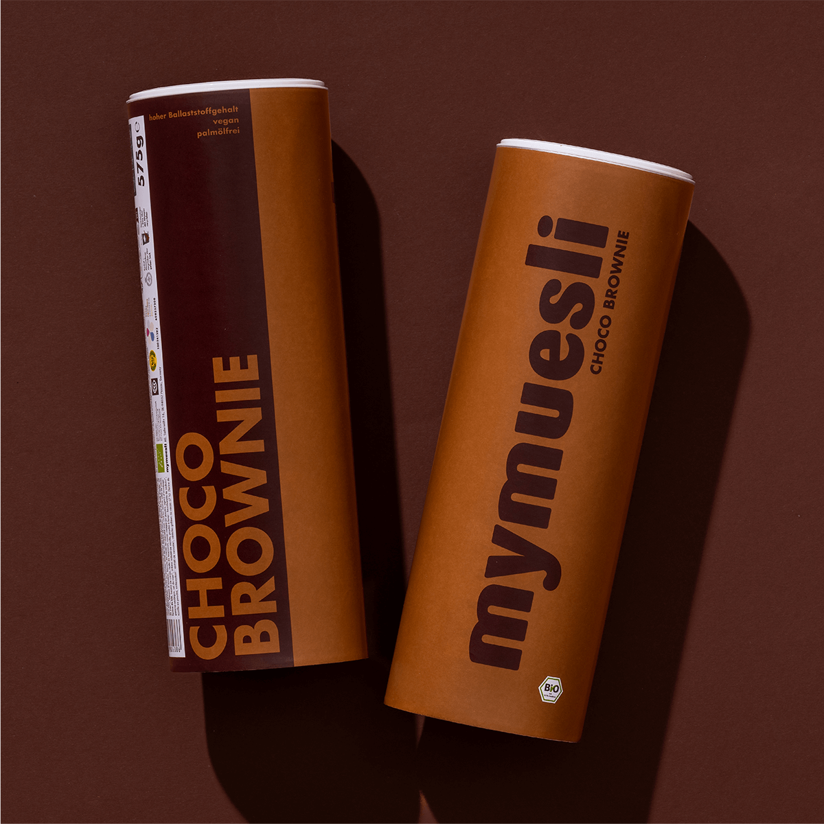 mymuesli Bio Choco Brownie Müsli Dosen