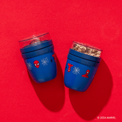 Zwei Spider-Man Mini 2Go Becher liegend