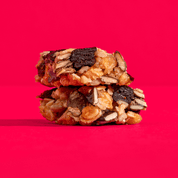 mymuesli Bio Cranberry Pistachio Müsliriegel durchgeschnitten