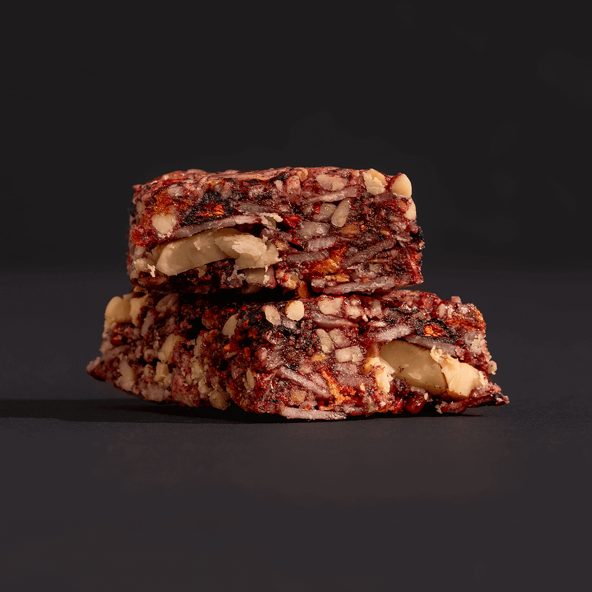 mymuesli Bio Paleo Coconut Müsliriegel durchgeschnitten
