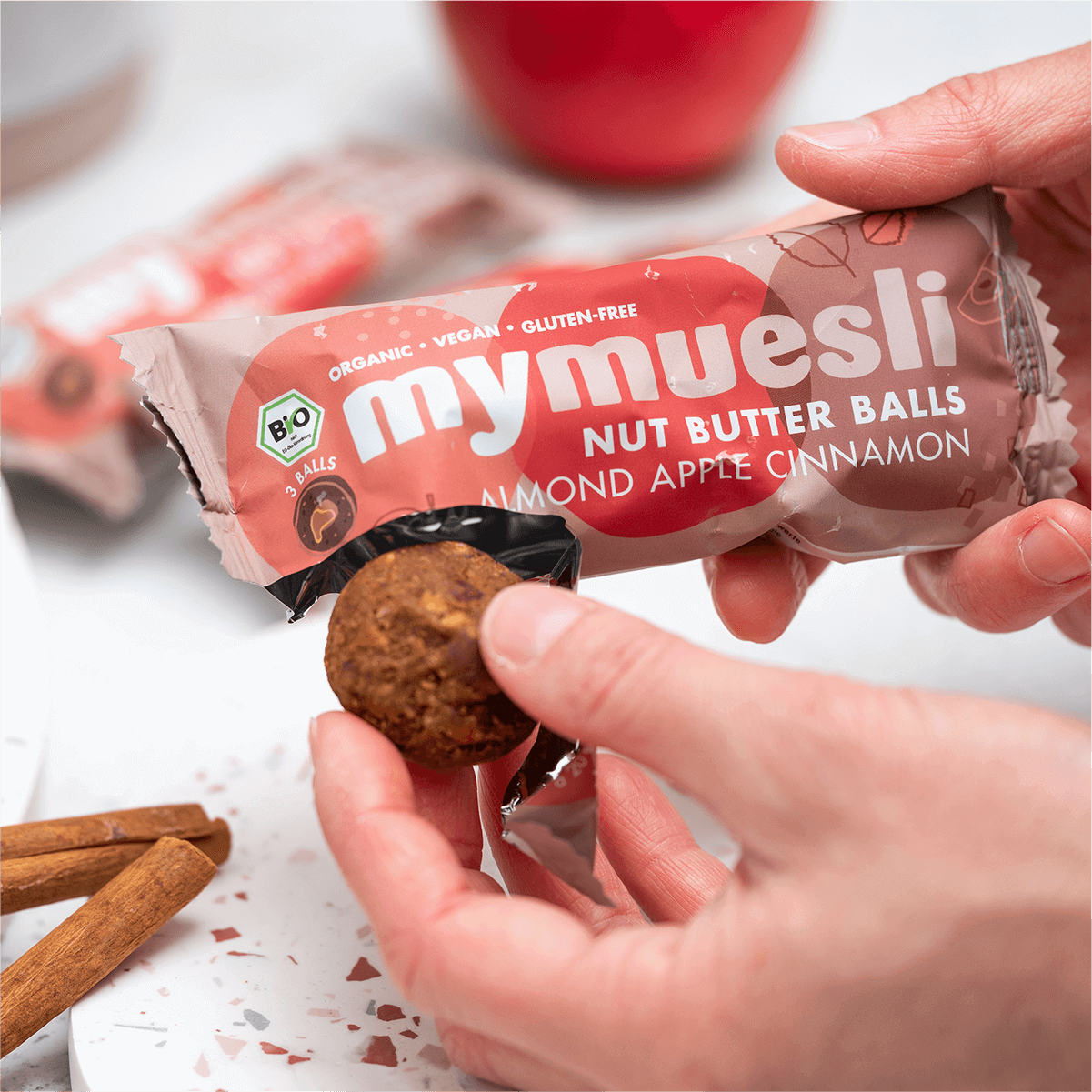 7x3 Nut Butter Balls Almond Apple Cinnamon