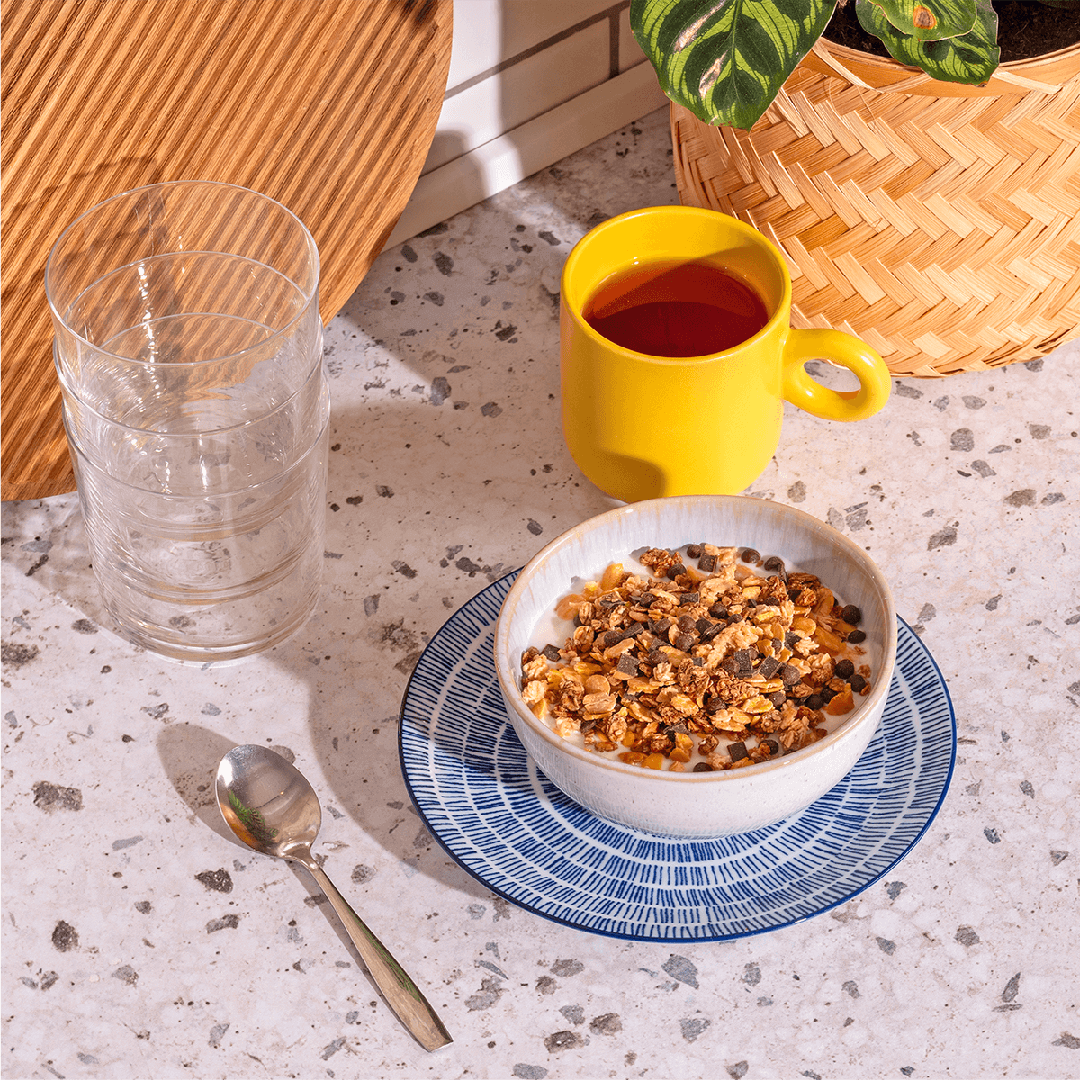 mymuesli Bio 20% Protein Choco Crunch Müslischale