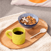 mymuesli Bio Chocolate Hazelnut Almond Granola in Müslischüssel