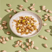 mymuesli Bio White Choc Pistachio Crunch Müslischale
