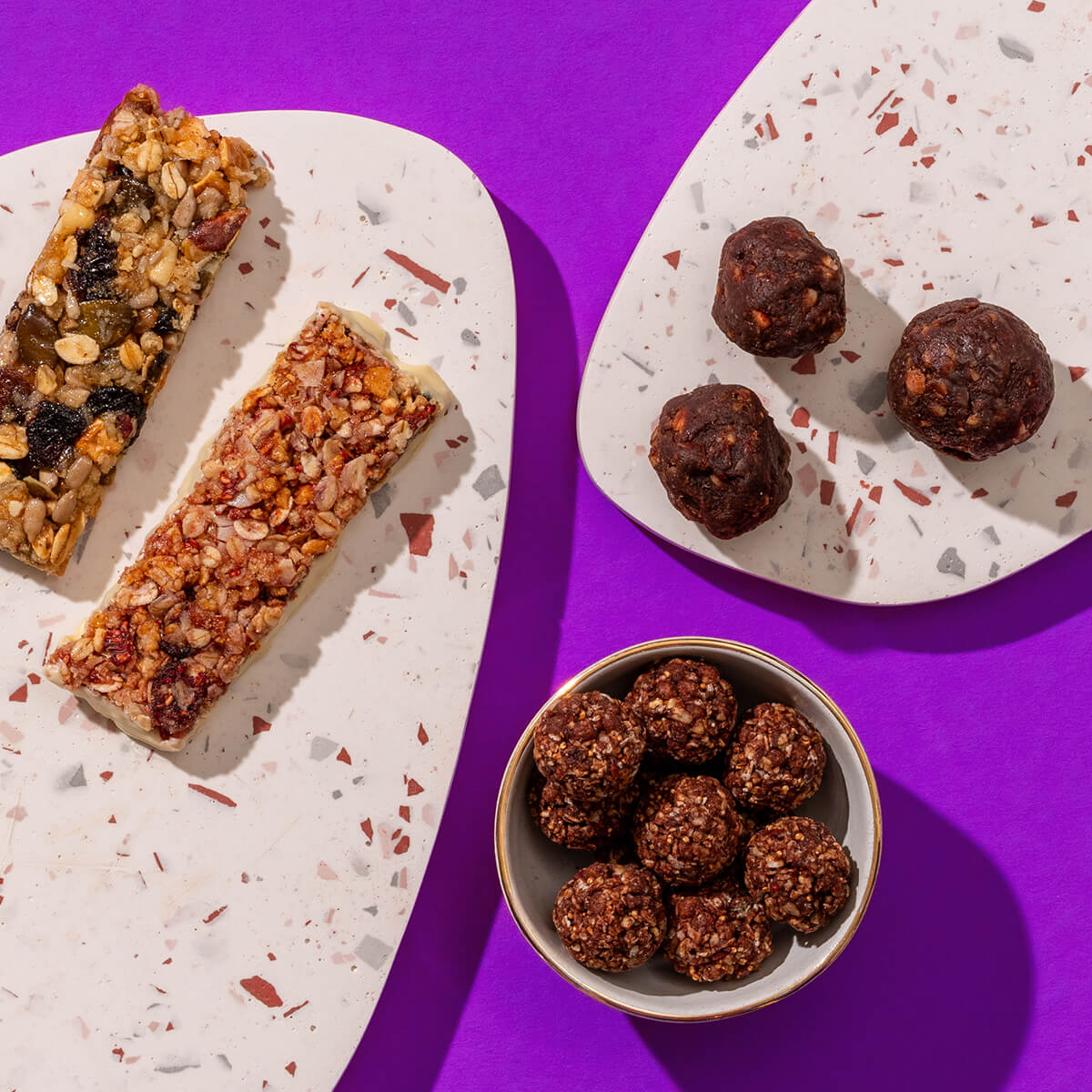 Entdecke alle Bio Snacks von mymuesli!