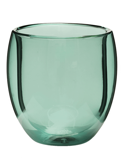 Tree of Tea Teeglas, grün