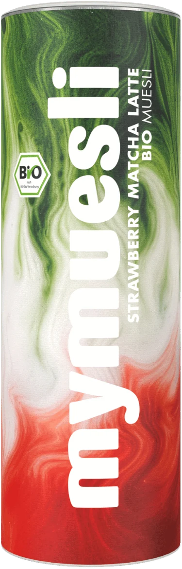 Strawberry Matcha Latte Müesli