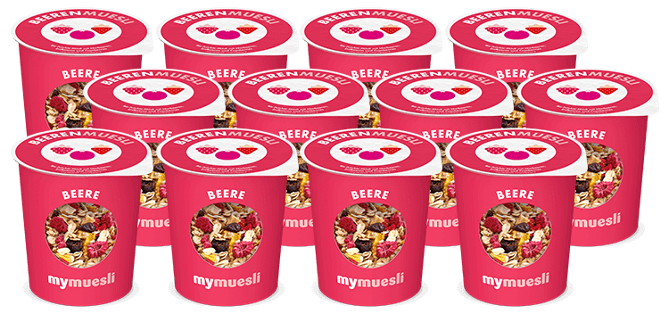 Früchtemüesli zum Mitnehmen