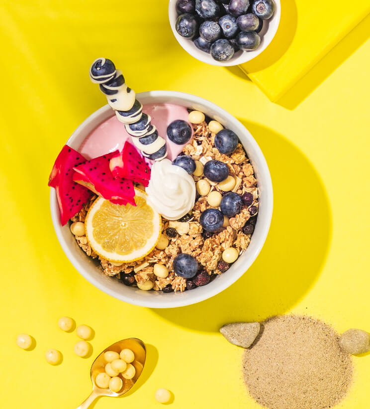 article3b-summerpaket.jpg Blueberry Lemon Cake Muesli in der Schale
