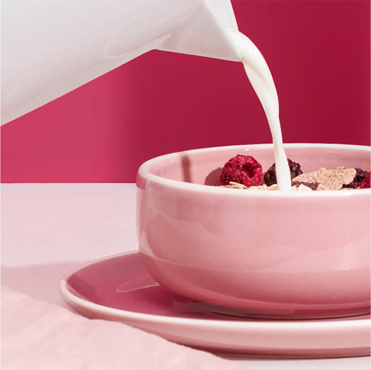 Overnight Oats mit Beeren
