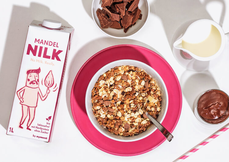 Die pflanzliche Milchalternative mit Bio-Mandeln