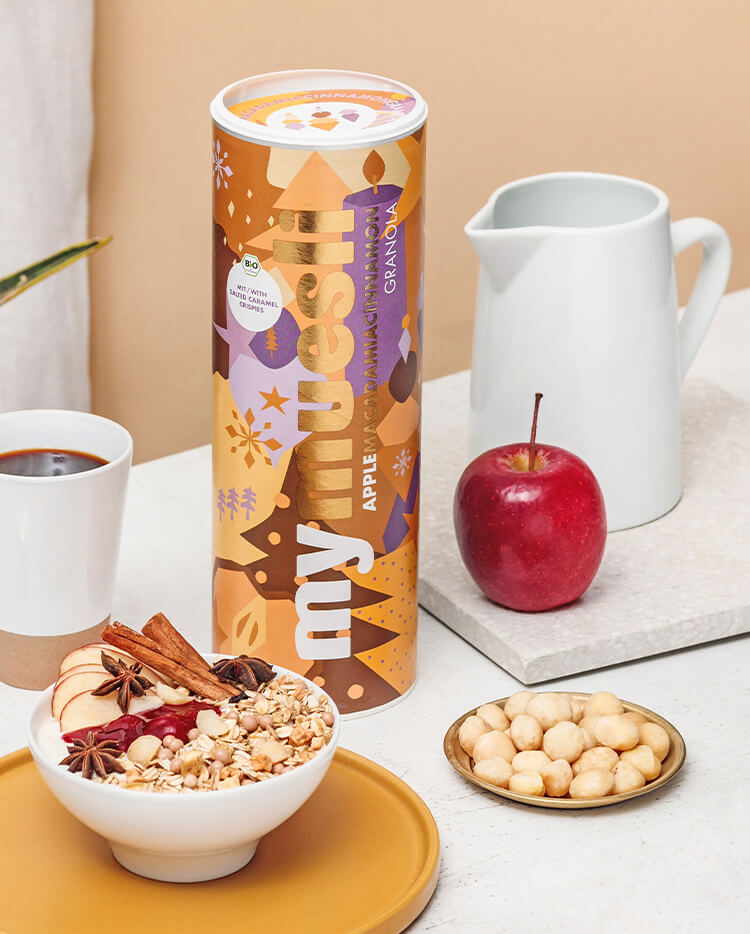 article1a-muesli-apple-macadamia.jpg mymuesli Apple Macadamia Cinnamon Granola Dose