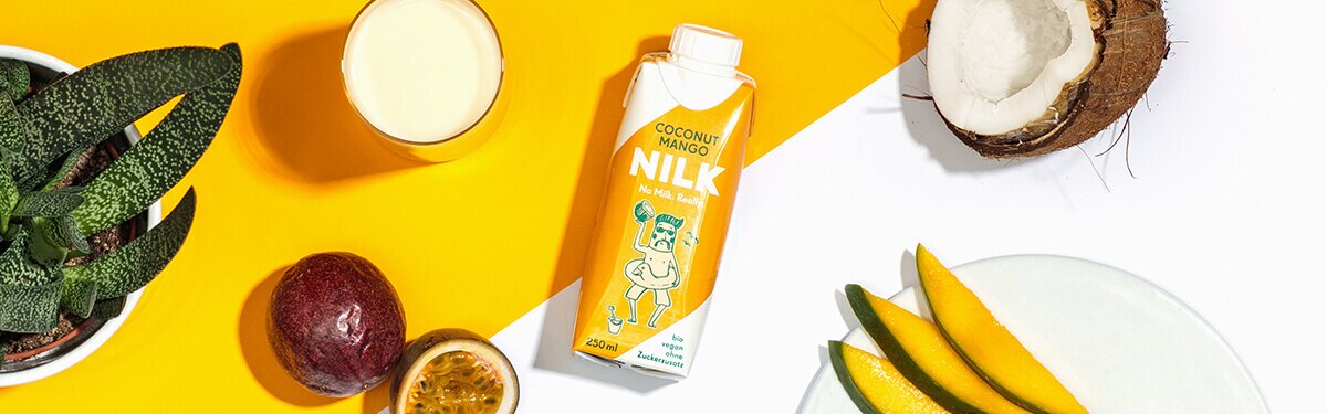 Nilk2go Coconut Mango mit leckerer Kokos Nilk.