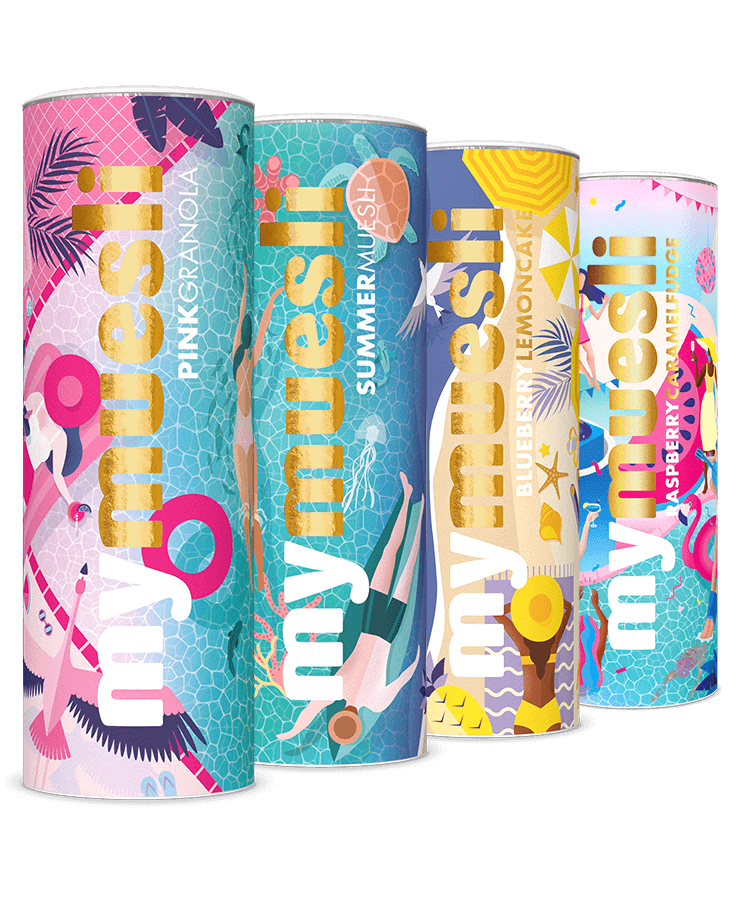 Pink Summer Muesli Dosen