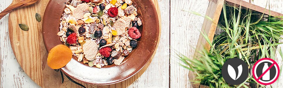Lerne unsere veganen Müeslis kennen!