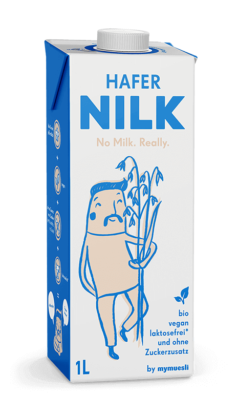 Ohne Zuckerzusatz, rein pflanzlich und von Natur aus laktosefrei.