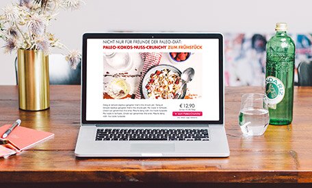 Newsletter bestellen und exklusive Angebote erhalten